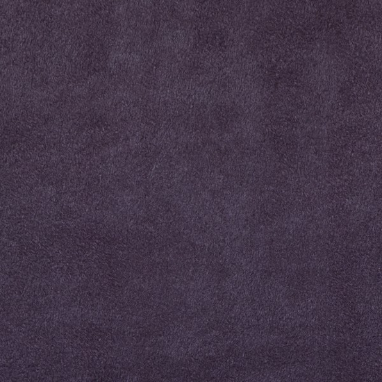 Picture of Passion Suede Aubergine upholstery fabric.