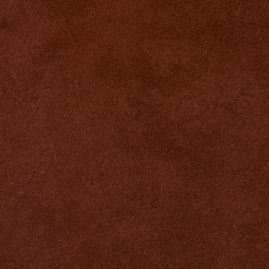 Picture of Passion Suede Brick upholstery fabric.