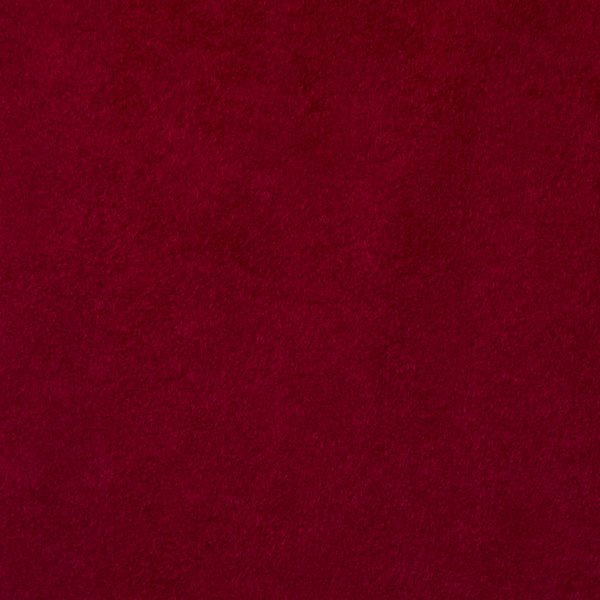 Cinnabar Red Faux Suede Fabric