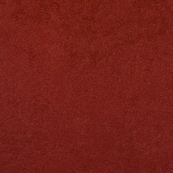 Picture of Passion Suede Tomato upholstery fabric.