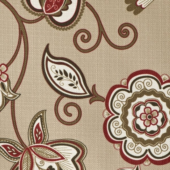 Picture of Avignon Bisque upholstery fabric.
