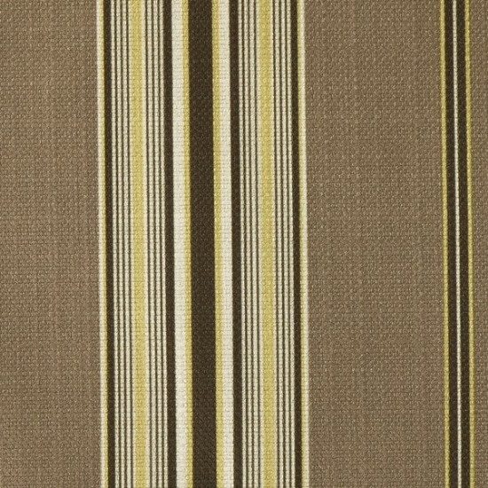 Picture of Foundingstripe Citron upholstery fabric.
