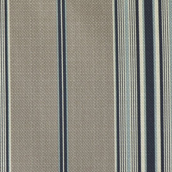 Picture of Foundingstripe Sky upholstery fabric.