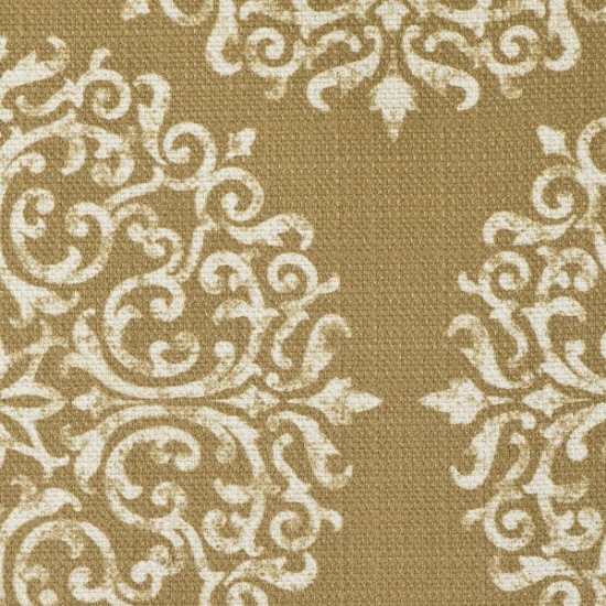 Picture of Gabrielle Gold upholstery fabric.