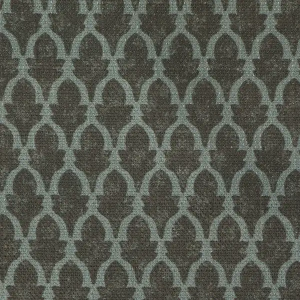 Picture of Racine Teal upholstery fabric.