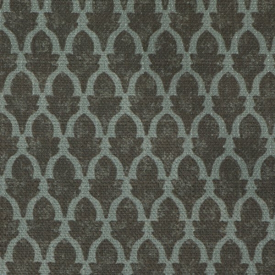 Picture of Racine Teal upholstery fabric.
