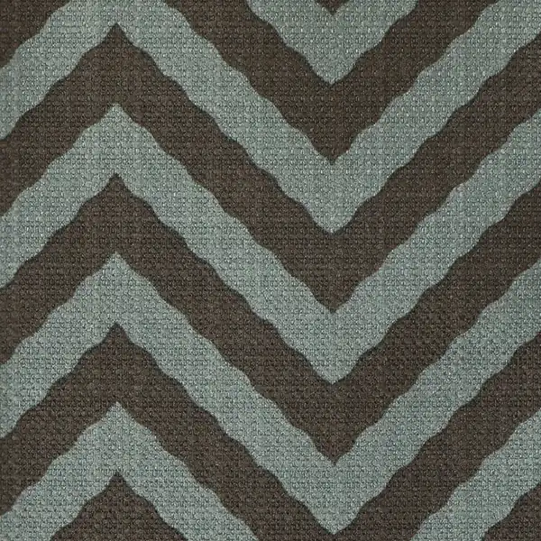 Picture of Ziggi Teal upholstery fabric.