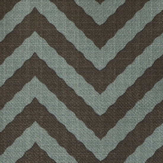 Picture of Ziggi Teal upholstery fabric.