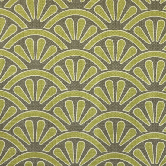 Picture of Bonjour Wasabi upholstery fabric.