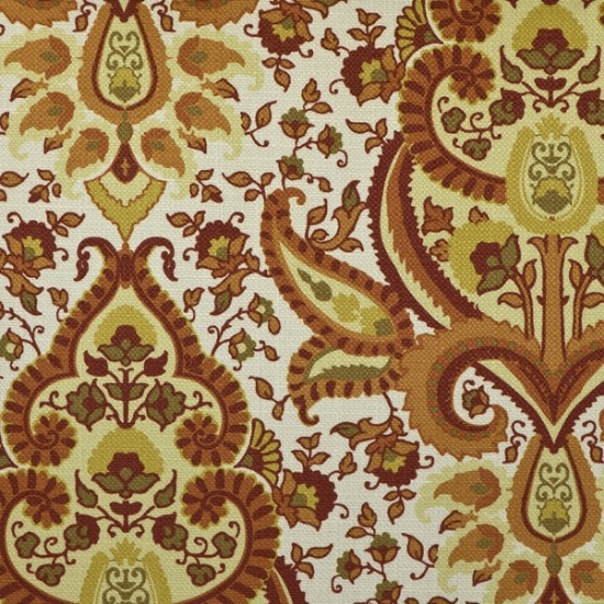 Picture of Dubai Saffron upholstery fabric.