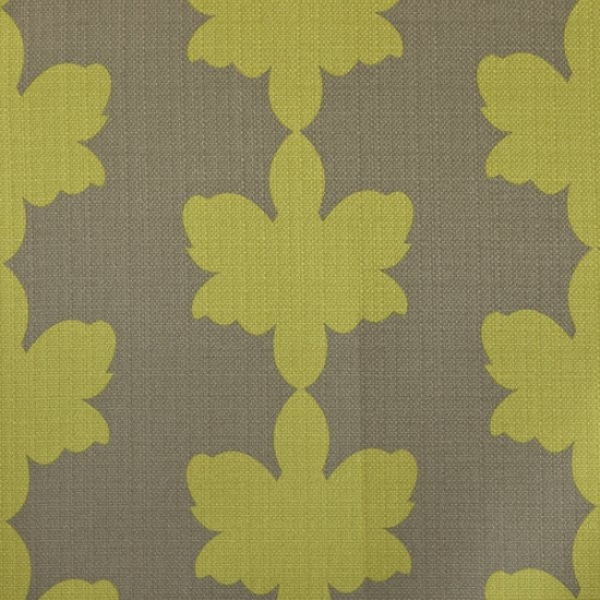 Picture of Fiori Wasabi upholstery fabric.