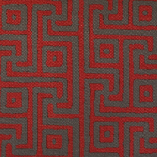 Picture of Greece Atomic upholstery fabric.