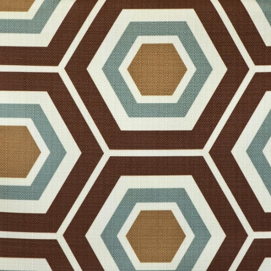 Picture of Grotto Earth upholstery fabric.