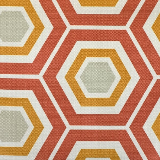 Picture of Grotto Sorbet upholstery fabric.