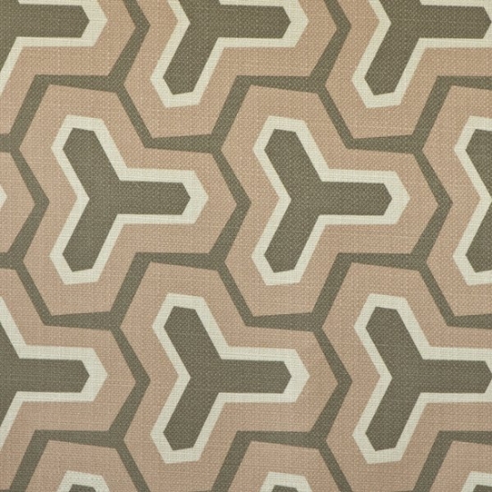 Picture of Merci Blush upholstery fabric.
