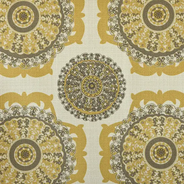 Picture of Pinwheel Dijon upholstery fabric.