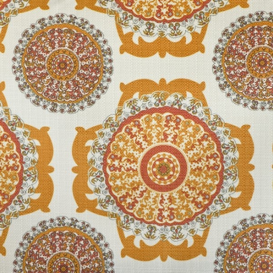 Picture of Pinwheel Sorbet upholstery fabric.
