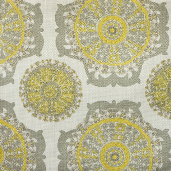 Picture of Pinwheel Sunny upholstery fabric.
