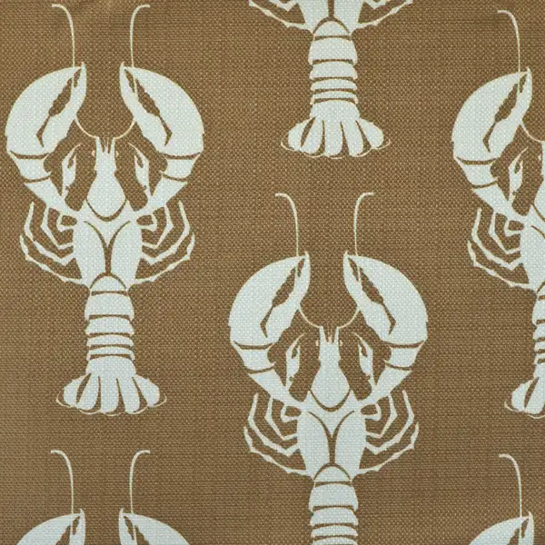 Picture of Shellfish Beach upholstery fabric.