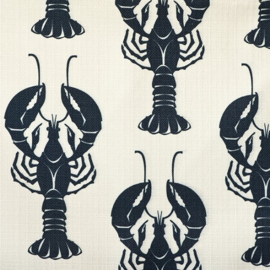 Picture of Shellfish Ocean upholstery fabric.