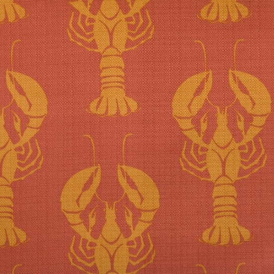 Picture of Shellfish Sorbet upholstery fabric.