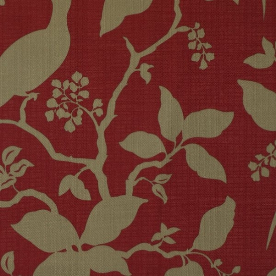 Picture of Hera Crimson Tide upholstery fabric.