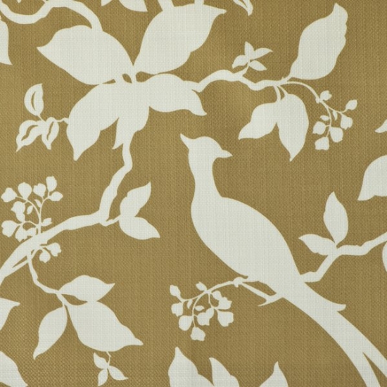 Picture of Hera Goldband upholstery fabric.