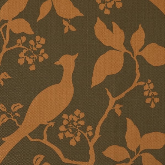 Picture of Hera Orangeade upholstery fabric.