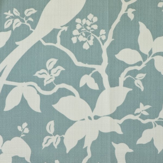 Picture of Hera Robins Egg Blue upholstery fabric.