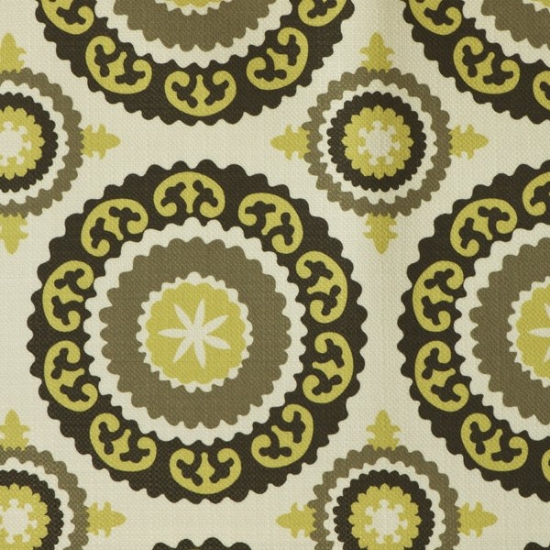 Picture of Surah Citron Yellow upholstery fabric.