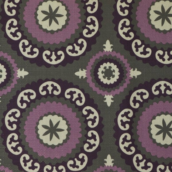 Picture of Surah Mauve Grey upholstery fabric.