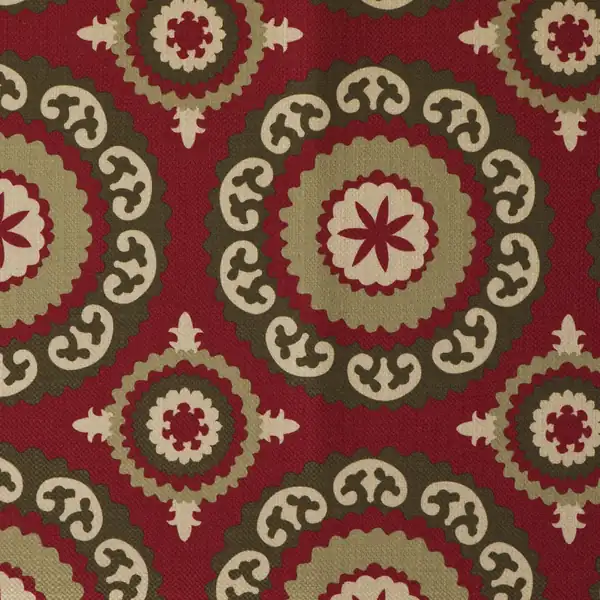Picture of Surah Ruby Rose upholstery fabric.