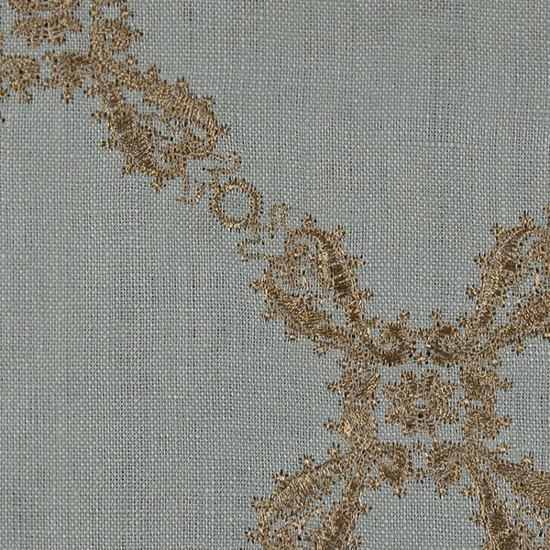 Picture of Linen Lace Bliss upholstery fabric.