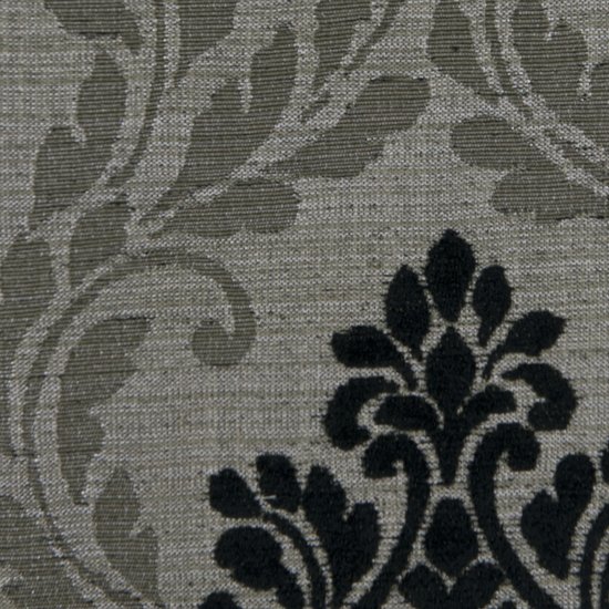 Picture of Roxbury Lake Peppercorn upholstery fabric.