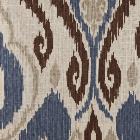 Picture of Raja Wedgewood upholstery fabric.