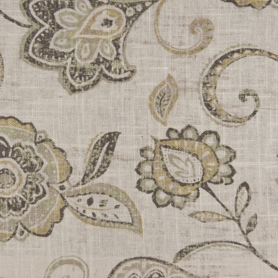 Picture of Lily Greystone upholstery fabric.