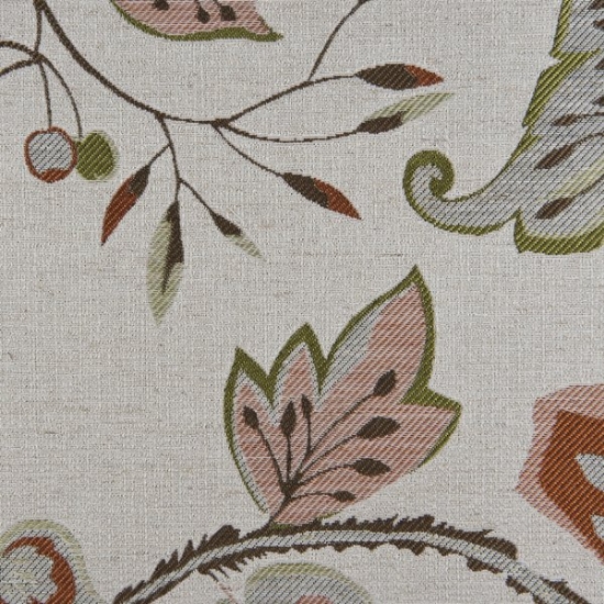 Picture of Felicia Citrus upholstery fabric.