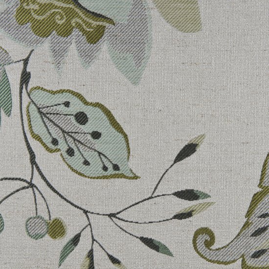 Picture of Felicia Aloe upholstery fabric.