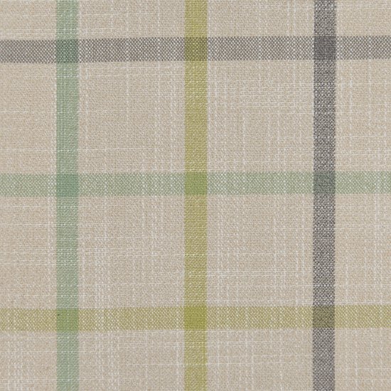 Picture of Casual Plaid Cottage Green upholstery fabric.