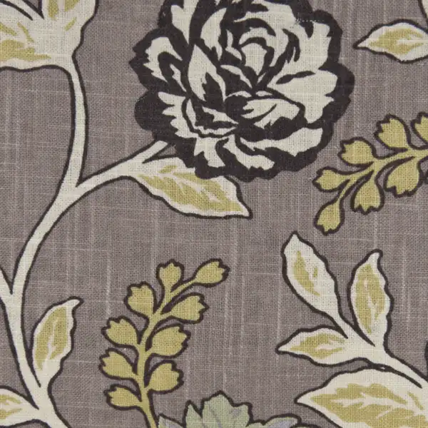 Picture of Cassandra Greystone upholstery fabric.