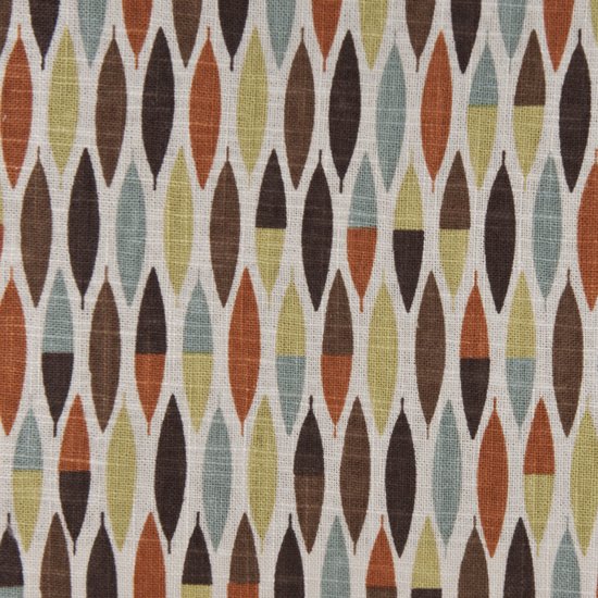 Picture of Cameron Pumpkin upholstery fabric.