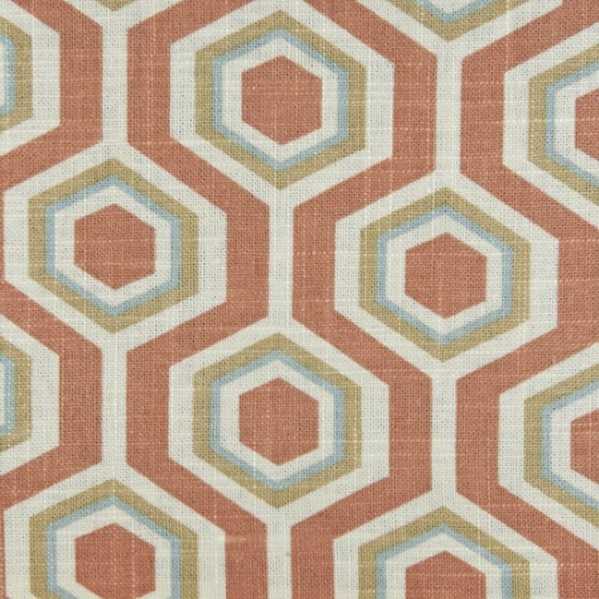 Picture of Ashton Pumpkin upholstery fabric.