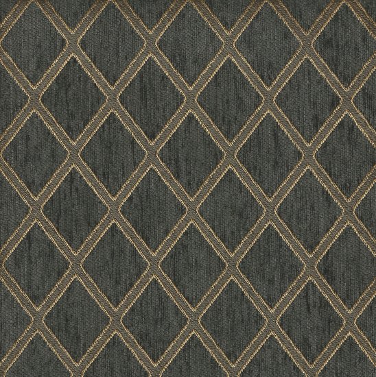 Picture of Ramses Charcoal upholstery fabric.