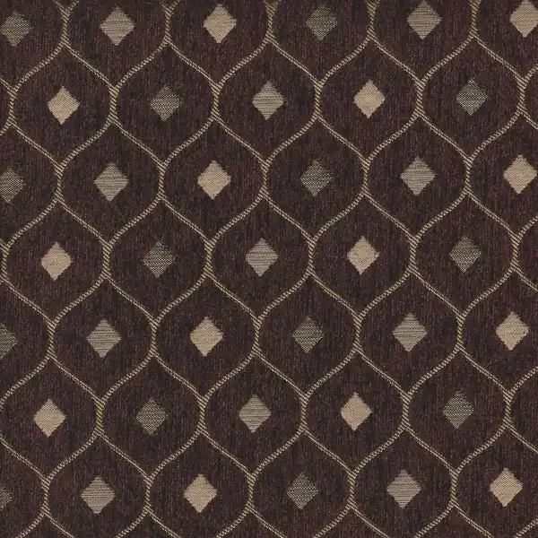 Picture of Mercedes Wine upholstery fabric.