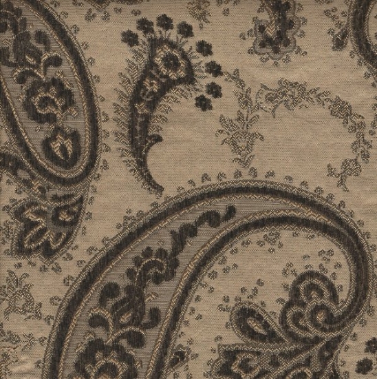 Picture of Gisele Dark Brown upholstery fabric.