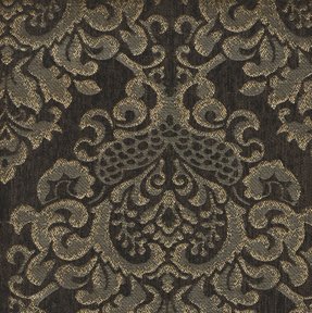 Picture of Cleopatra Dark Brown upholstery fabric.