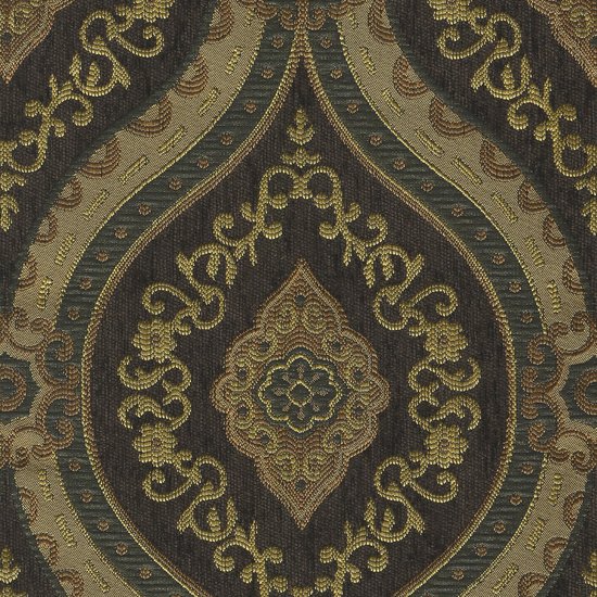 Picture of Treasure Dark Brown upholstery fabric.