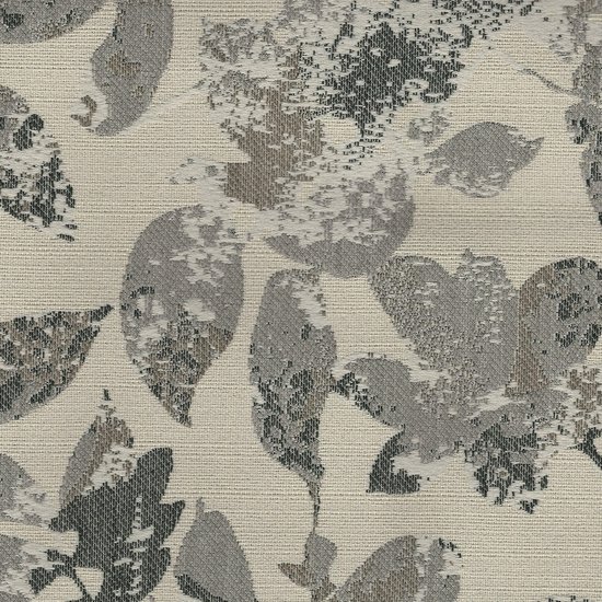 Picture of Foliage Silver upholstery fabric.