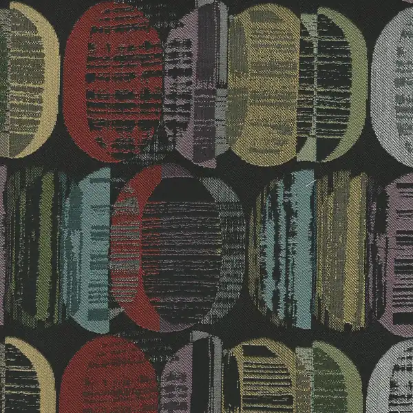 Picture of Energy Graphite upholstery fabric.