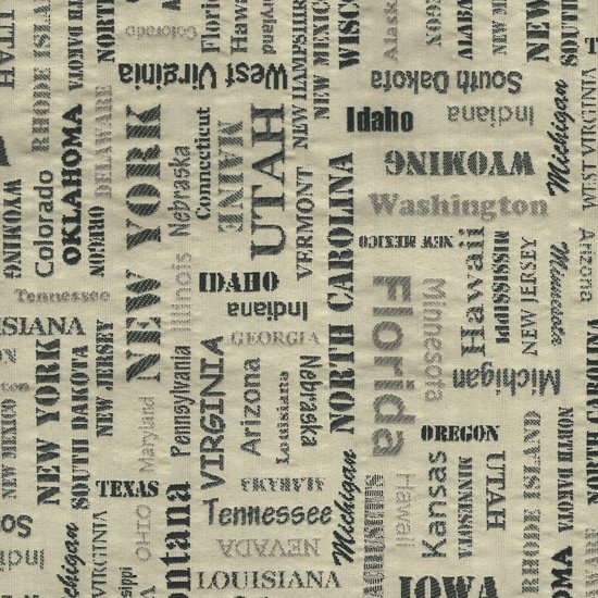 Picture of Newsday Black upholstery fabric.